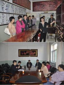 人力资源和社会保障部职业技能鉴定中心领导来我院指导职业技能鉴定工作